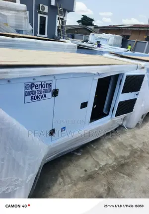 80kva Perkins Silent Energy Generator