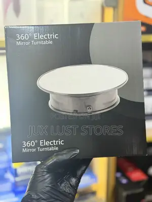25cm Rotating Display Mirror Stand