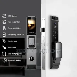 Smart Lock With Camera, 3d Smart With Security Monitor, Keyless Entry