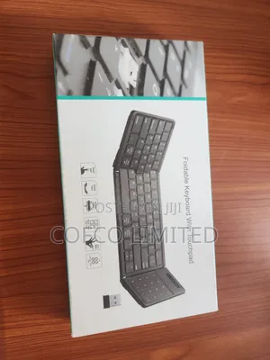 Foldable Keyboard With Touchpad