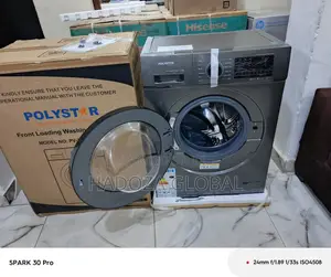 Polystar 6kg Frontload Automatic Washing Machine