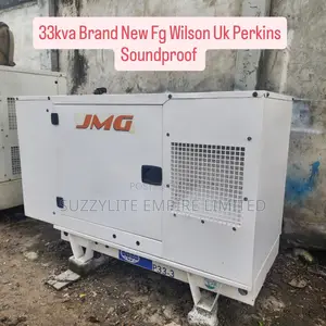 Fg Wilson 33kva Perkins Soundproof Generator Used