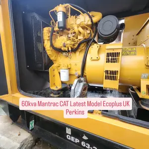 60kva Cat Mantrac Soundproof Diesel Generator