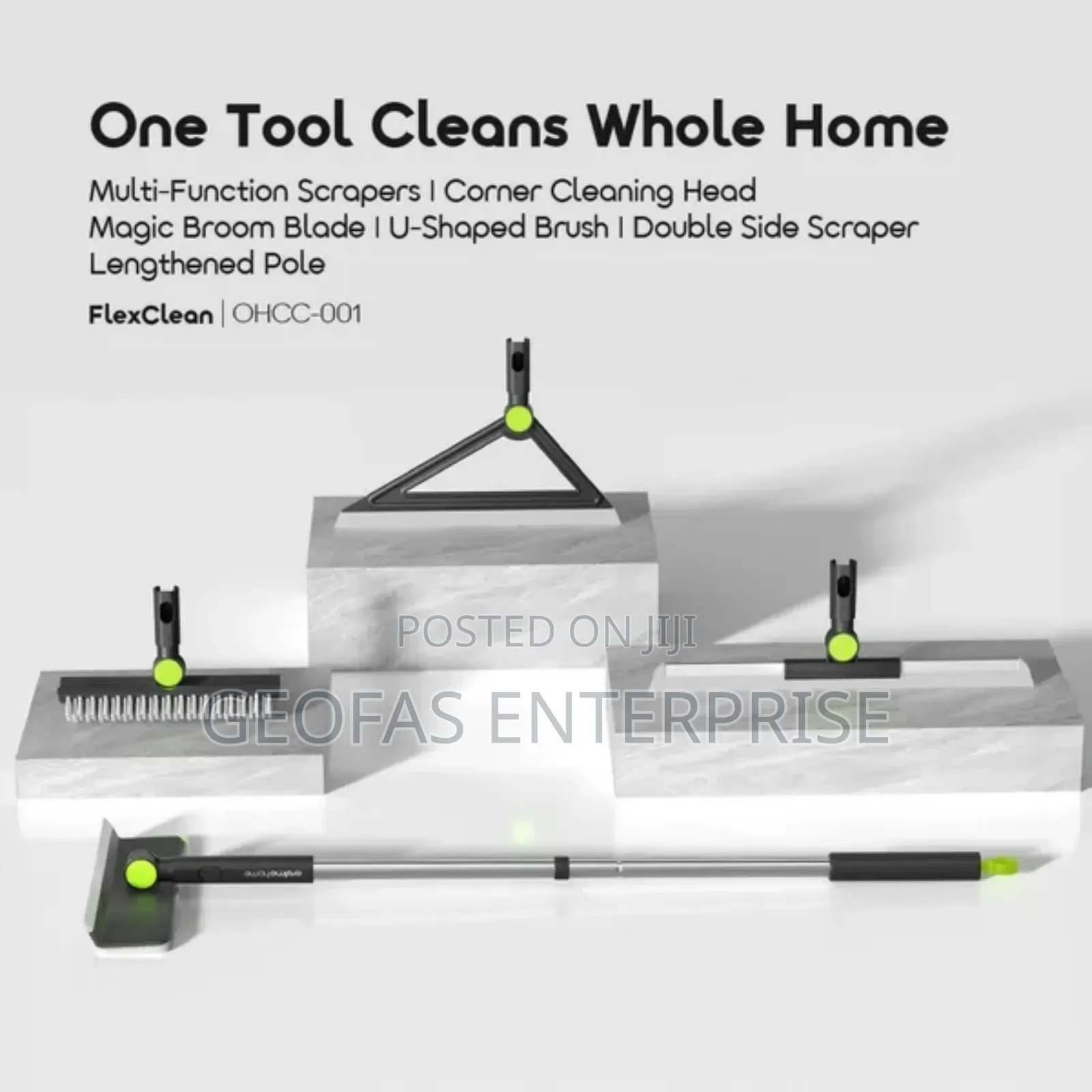 Oraimo Flexclean 4-in-1 Multi-Functional Corner-Cleaning Tool Set