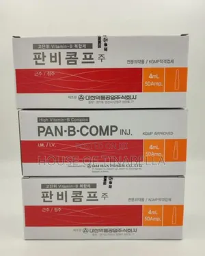 Pan-B-Comp Injection 10 Ampoule B12 Injections Im/Iv