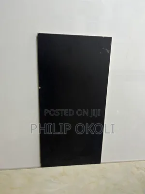 30x60 Plain Black Matt Floor Tiles