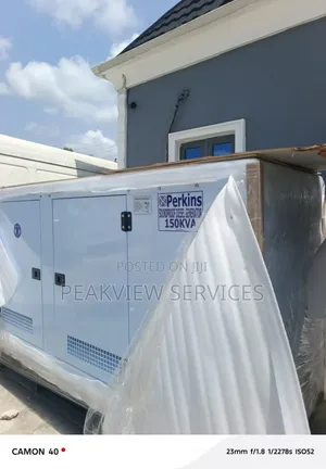 Perkins 150kva Soundproof Generator – Industrial Power Solution