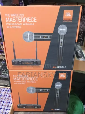 Original Professional Wireless Mic 2in1 Jbl, Jl-398u