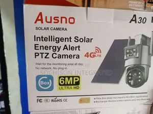 Solar PTZ Ubox 4g Camera Dual Lens