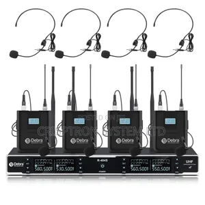 R404le Debra Audio 4channels Wireless Microphone