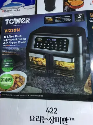 Tower Air Fryer Vortx Vizion Express Dual 11l