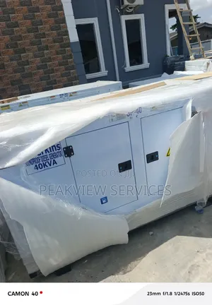Heavy-Duty Power Generator Perkins 40kva Generator + 2 Years Warranty