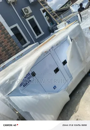 Standby Power Unit Perkins 40kva Soundproof Generator Available