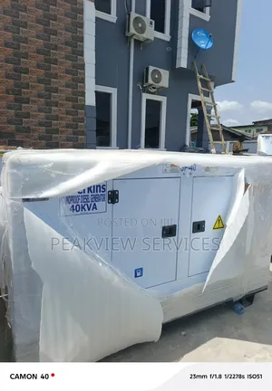Power Generation System 40kva Perkins Soundproof Generator