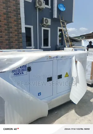 Fast Selling Perkins 40kva Soundproof Generator+2 Years Warranty