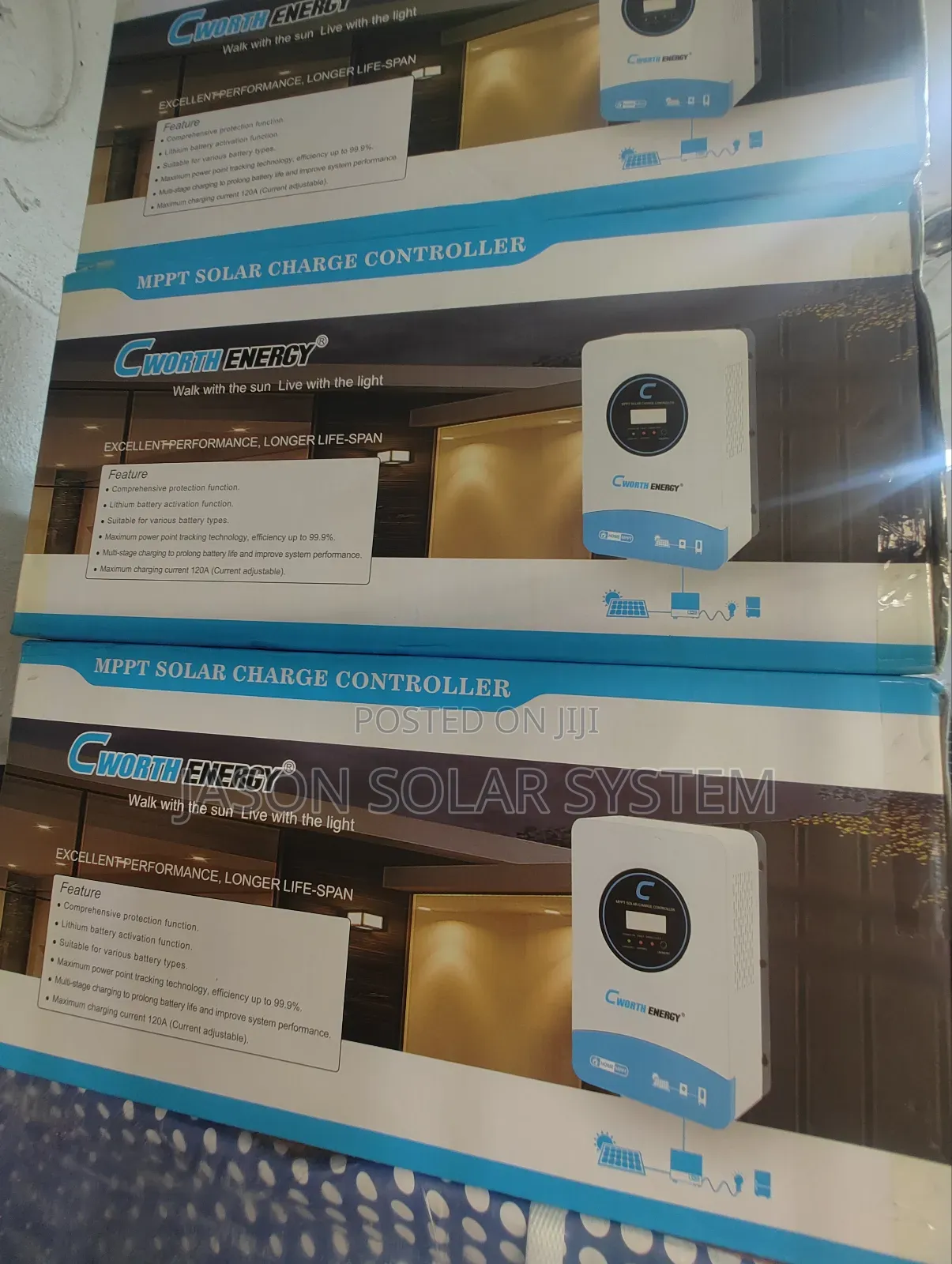 Cworth 120ah Charge Controller
