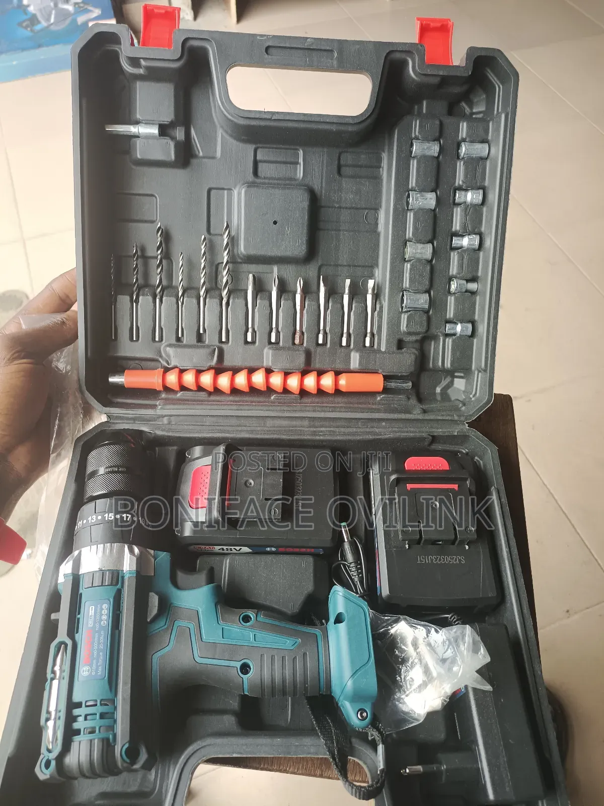 Cordless Bosch Drill Machine