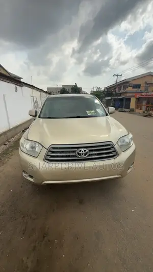 Toyota Highlander Sport 2008 Gold