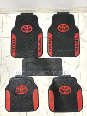5 Seater Toyota Rubber Foot Mat Universal Fit