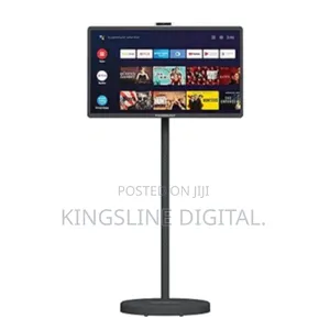 Powerology 32 Inch Portable Smart Monitor, FHD 60hz Android TV