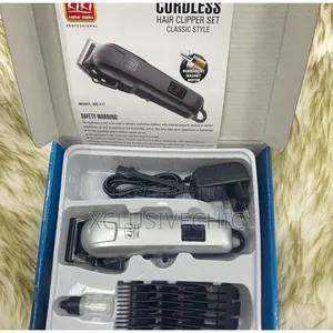 Kiki New Gain Ng-777 Professional Cordless Hair Clipper Set.