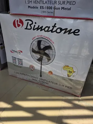 Binatone Standing Fan 18inch 100% Copper