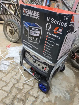 Kemage Remote Control Petrol Gen 5.0kva Model Km5800e2r 100%Copper Coi