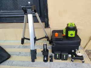 Lfine 16 Lines Laser Levelling Meter and 1.2m Tripod- Green Laser