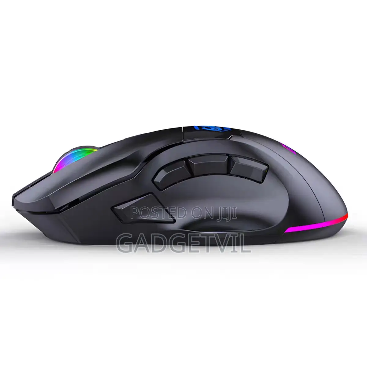 12800dpi 3-mode 9-button Macro Definition Ergonomic Wireless Mouse