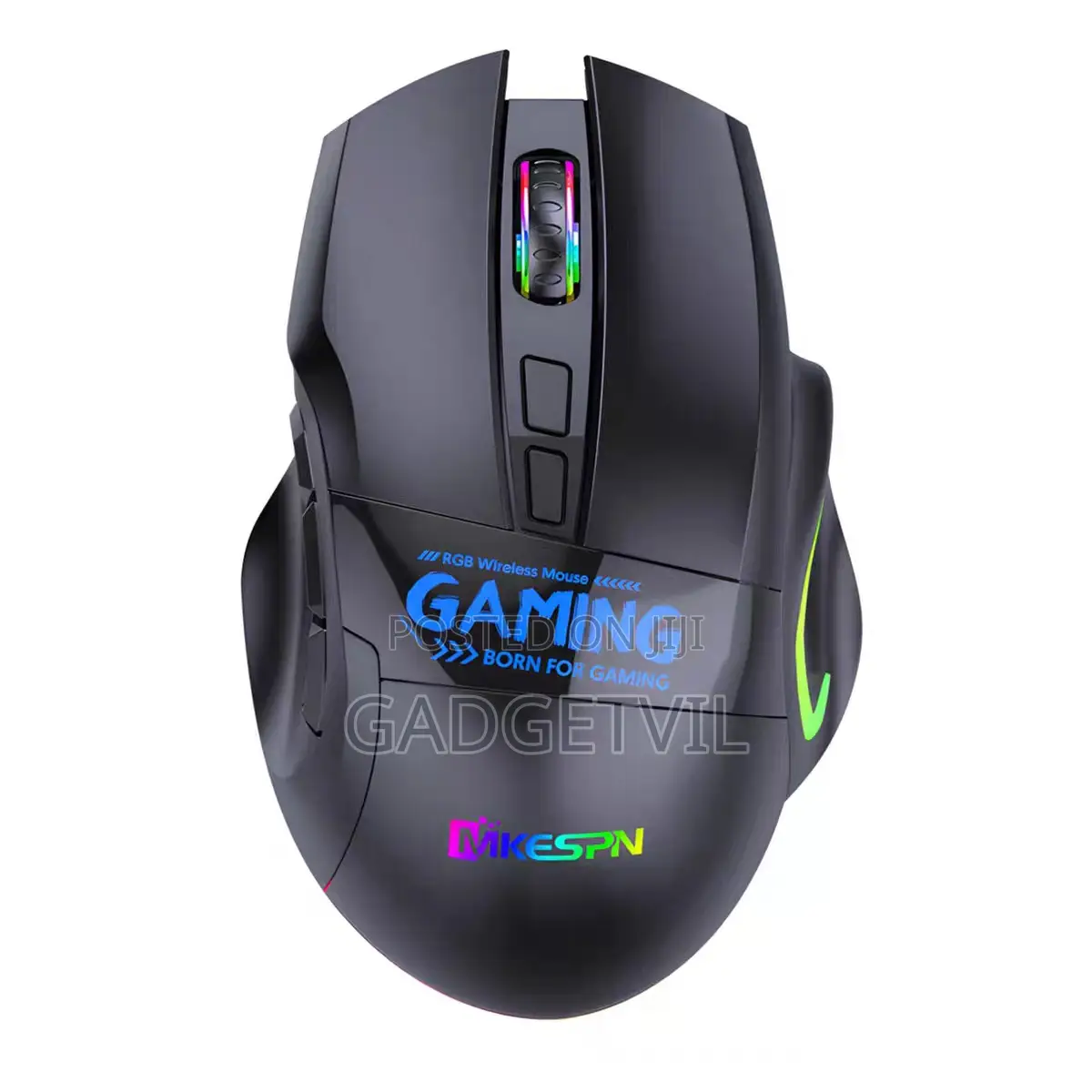 12800dpi 3-mode 9-button Macro Definition Ergonomic Wireless Mouse
