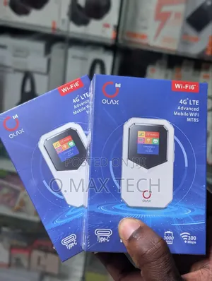 Olax Mt85 4g Wifi 6 Pocket Router
