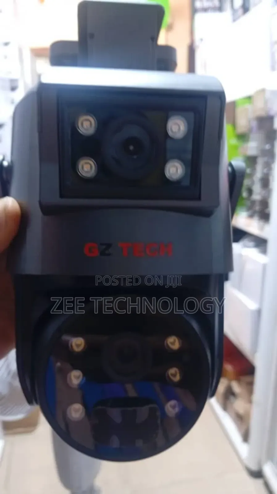 Ubox Dual Lence Solar Powerd Camera GDQ