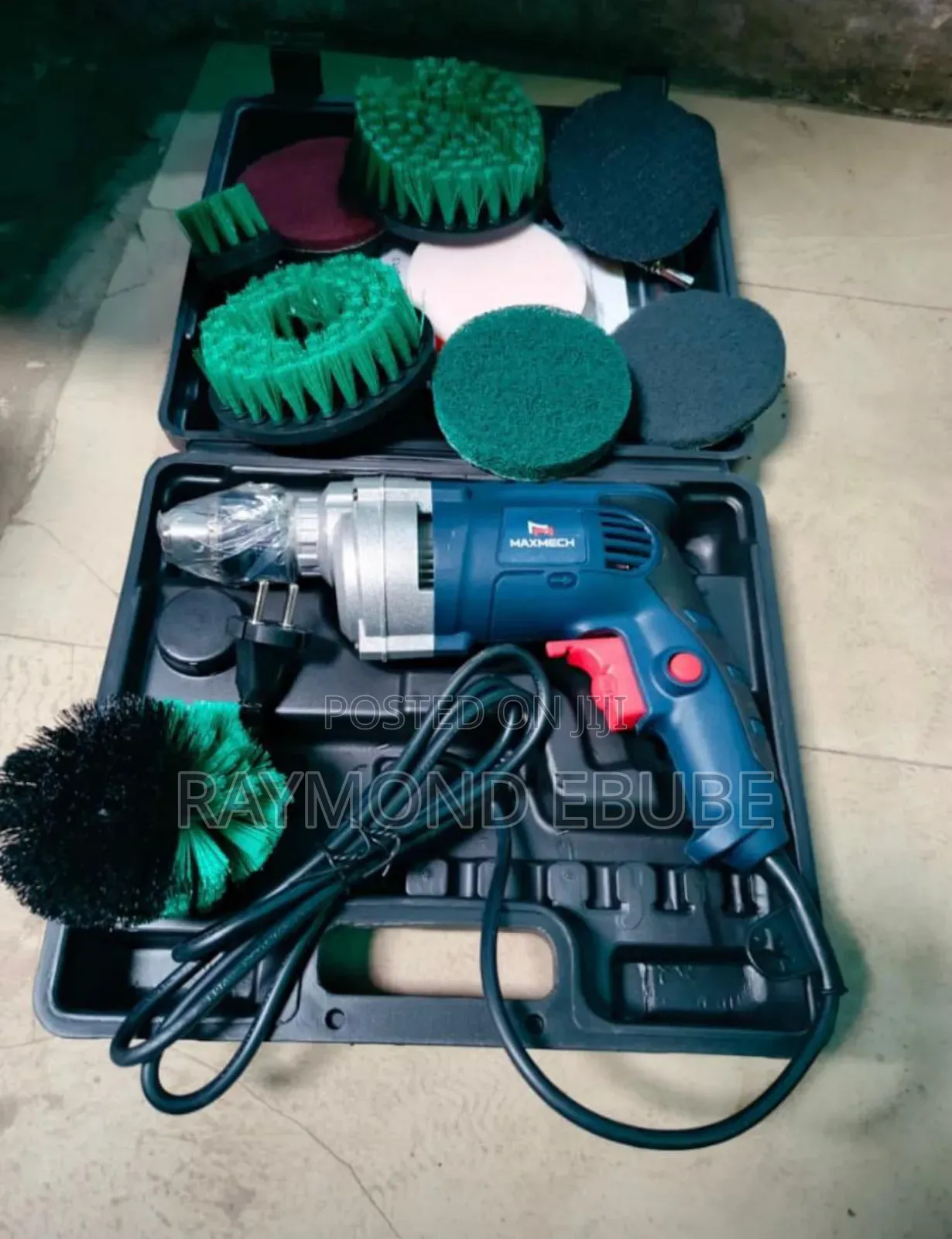 Maxmech Drilling Machine With Brush