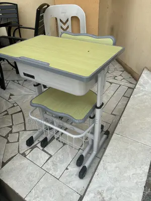Student Study Chair With Table