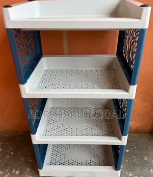 4-Layers Multifunctional Thick Quality Plastic Storage Rack