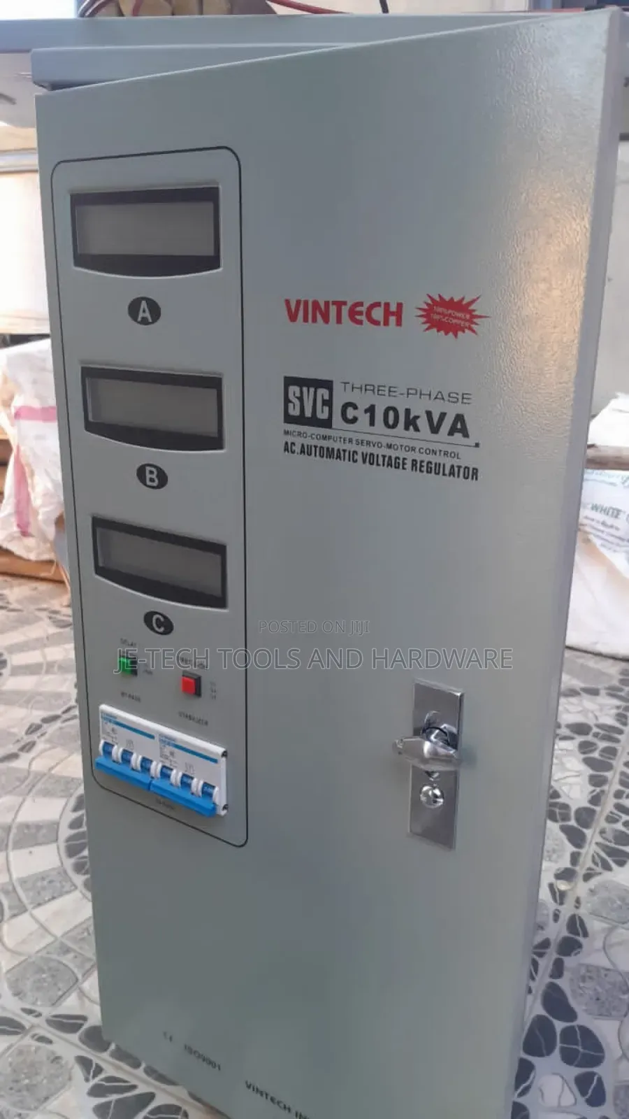 Ventech 10kva 3 -phrase Stabilizer