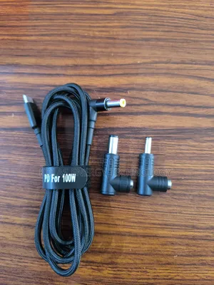 Dell Big, Small Plug + Type C 100w Cable