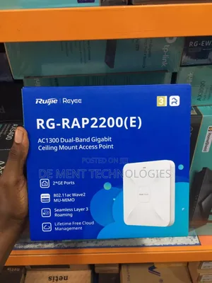 Ruijie Rg-Rap2200(E) Ac1300 Gigabit Ceiling Mount Access Point