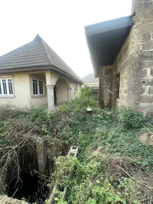 3 Beds + 1 Bed Bq Uncompleted Bungalow At Elebu Akala Express Ibadan