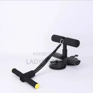 Double Sit Up Bar With Rope