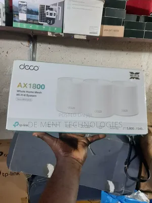 Tp-Link Deco X20 (3pack) Ax1800 Whole Home Mesh Wi-Fi 6 System
