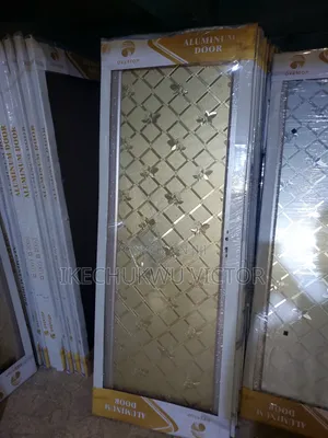 Aluminum Toilet Glass Door