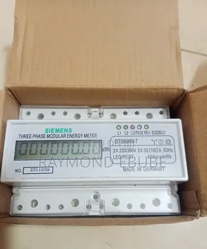 Siemens Three Phases Check Meter