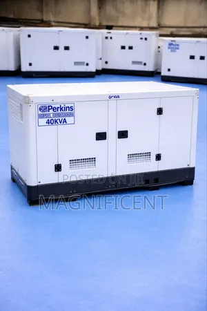 Original 40 Kva Perkins Soundproof Diesel Generator