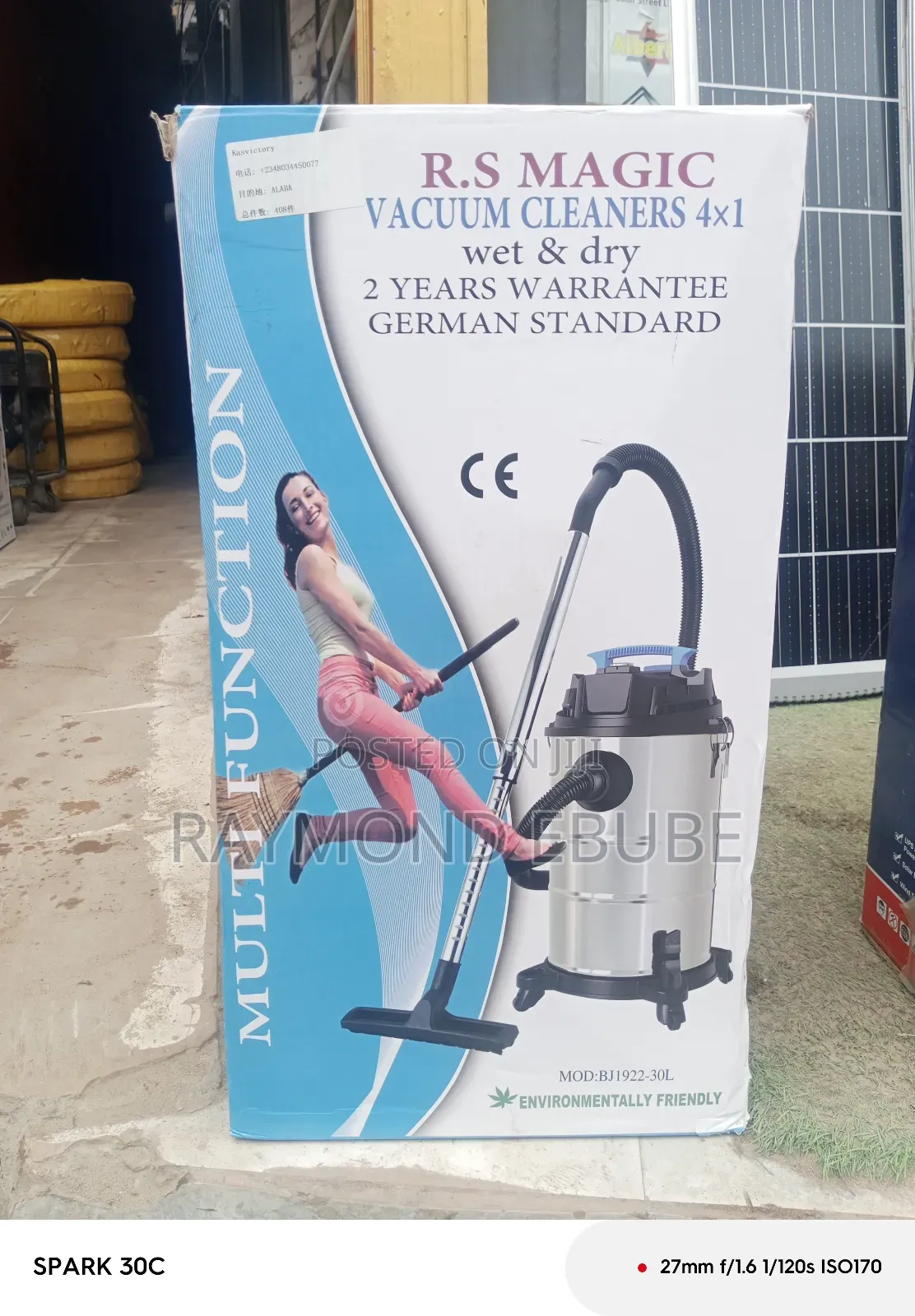 Rs.Magic Vacuum Cleaner 30l