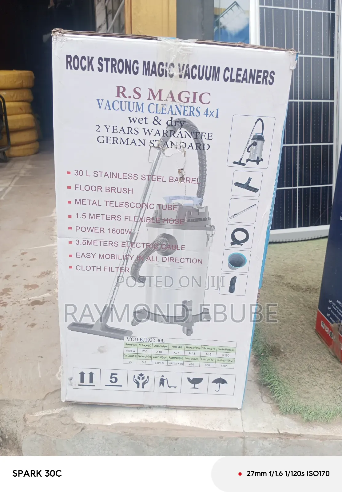 Rs.Magic Vacuum Cleaner 30l