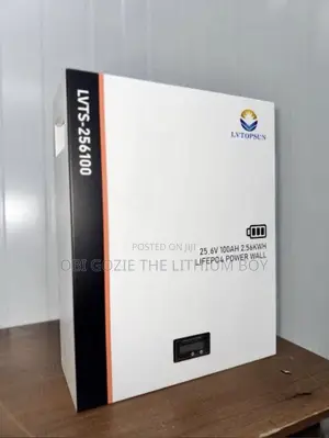 2.5kwh-25.6v Lvtopsun Solar Lithium Battery. Importer and Distributor