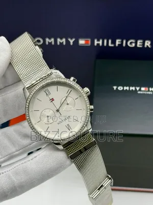 Original Tommy Hilfiger Blake Silver Chain Watch Available in Store