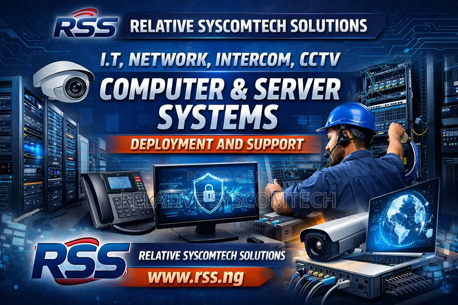 I.T, Network, Cctv, Computer Server Systems Deployment and Support