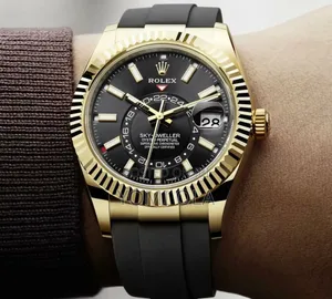 Rolex Sky Dweller Oyster Black Dial Watch